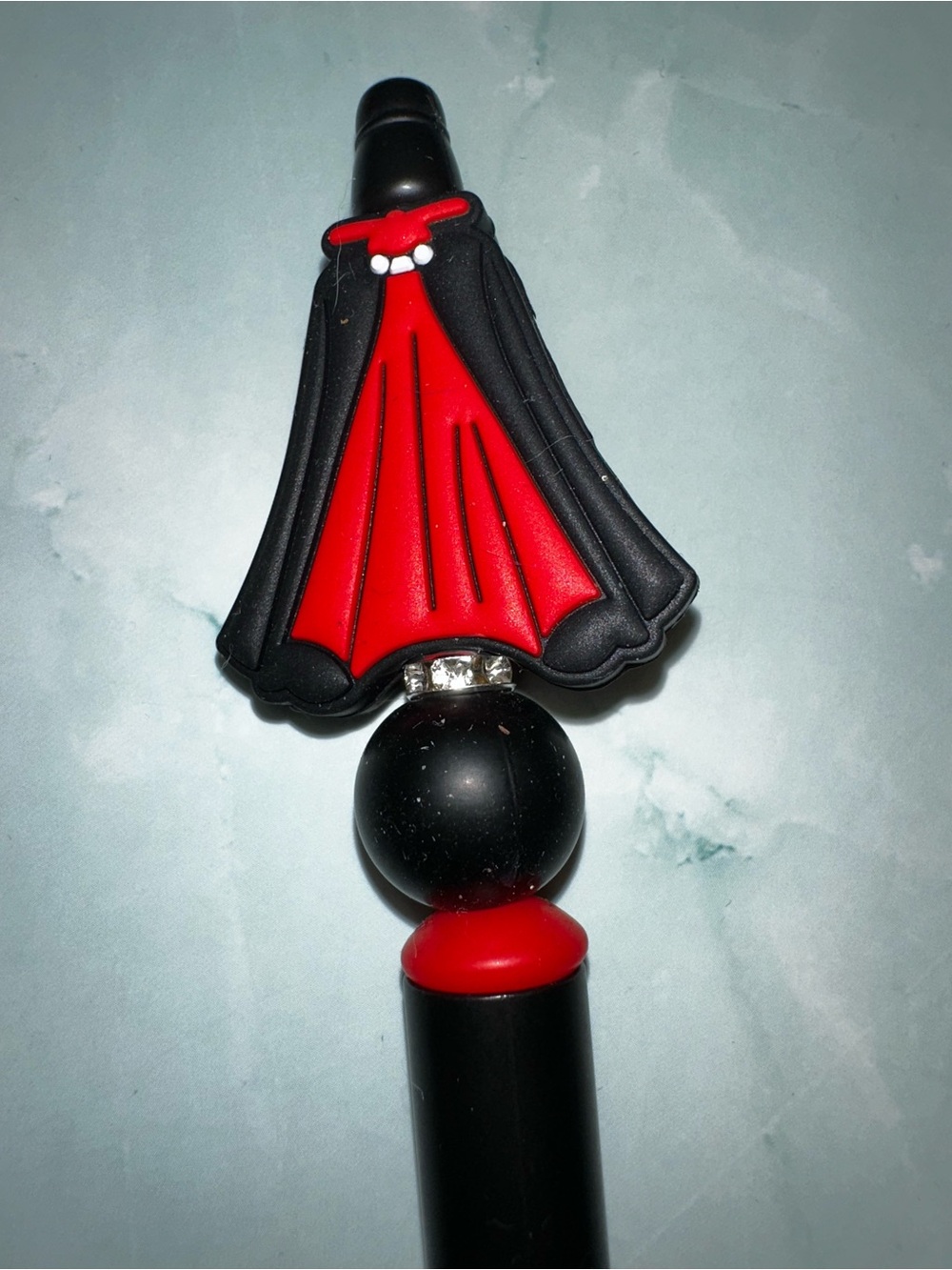 Halloween Vampire Coffin Pen Set — Black and Red Decorative Pens - Picture 2 of 4